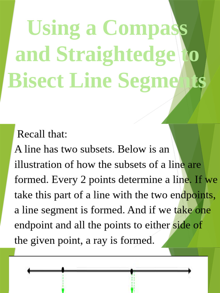 Line Segment Bisector | PDF