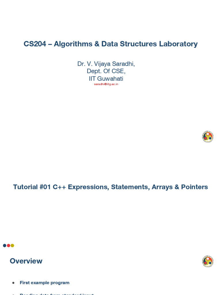 Tutorial 01 | PDF