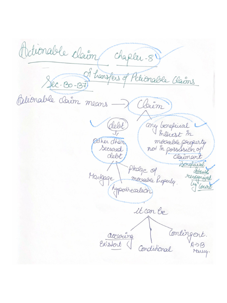 Actionable Claim | PDF