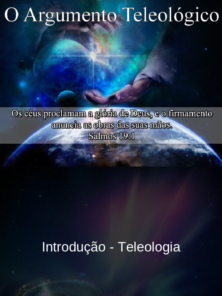 Argumento Teleológico | PDF