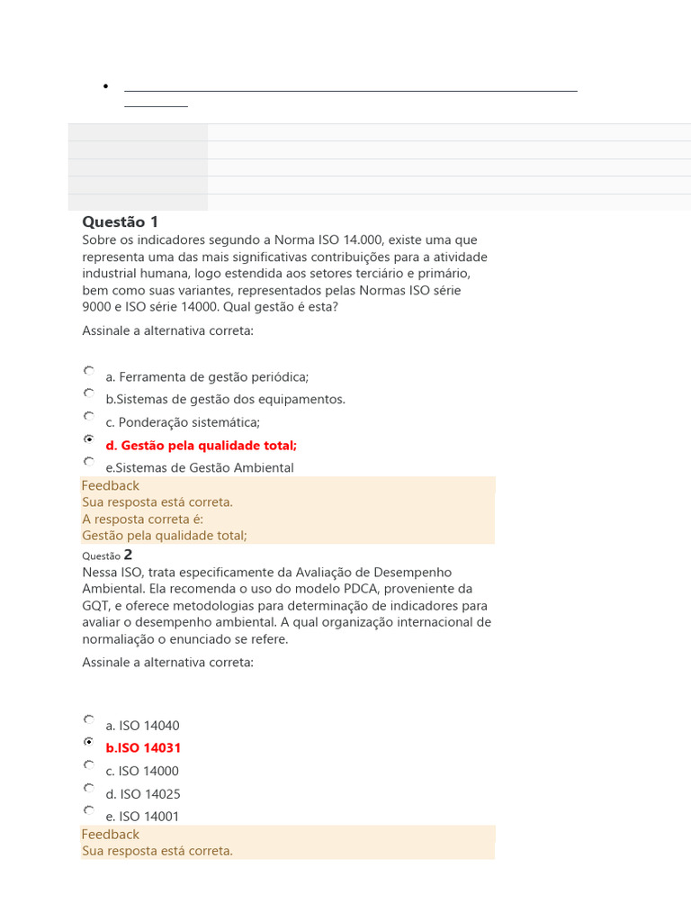 Avaliação de Desempenho Ambiental ISO | PDF | Entorno natural