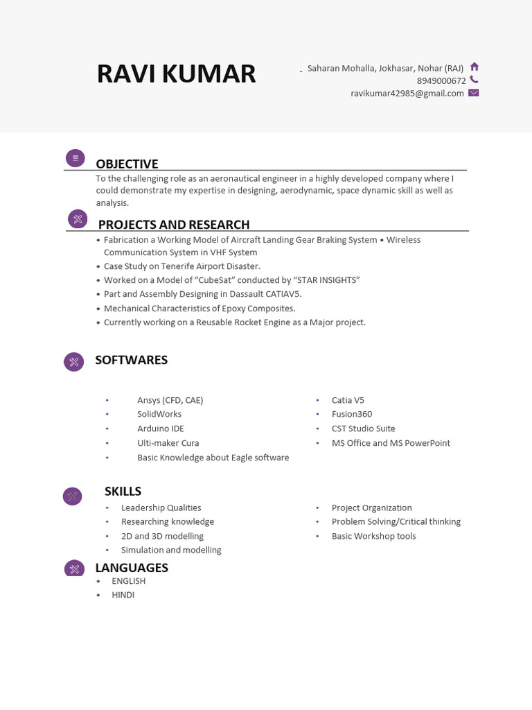 CV Ravi Kumar | PDF