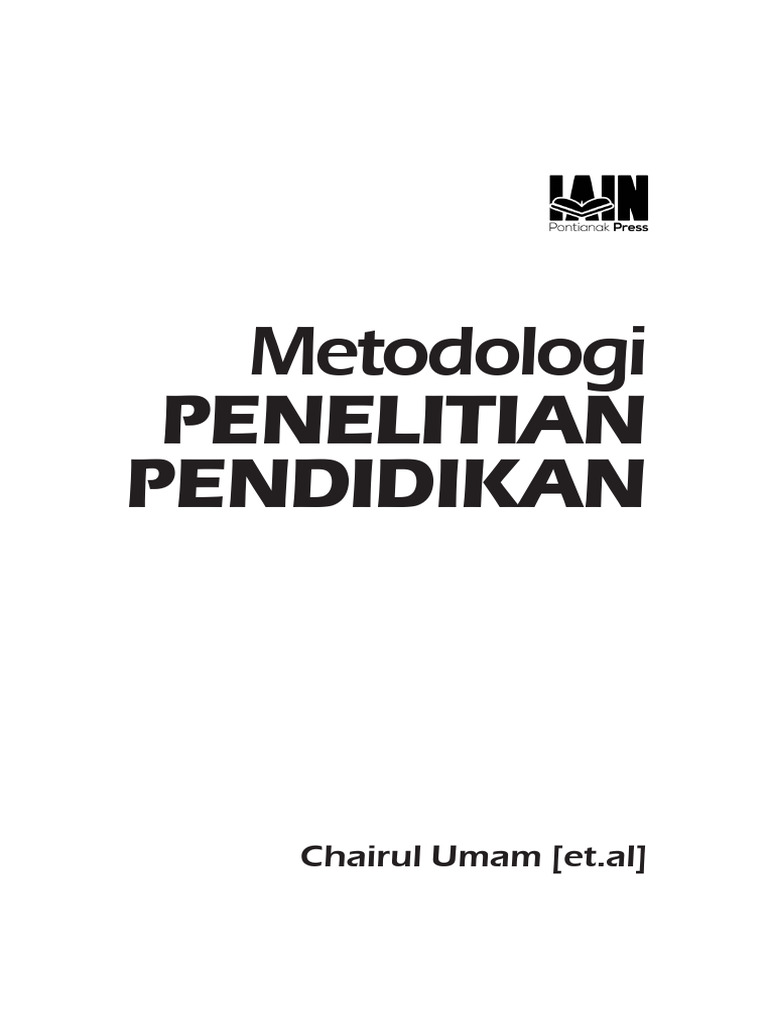 Metodologi Penelitian Pendidikan - Uk. 16 X 24 CM | PDF