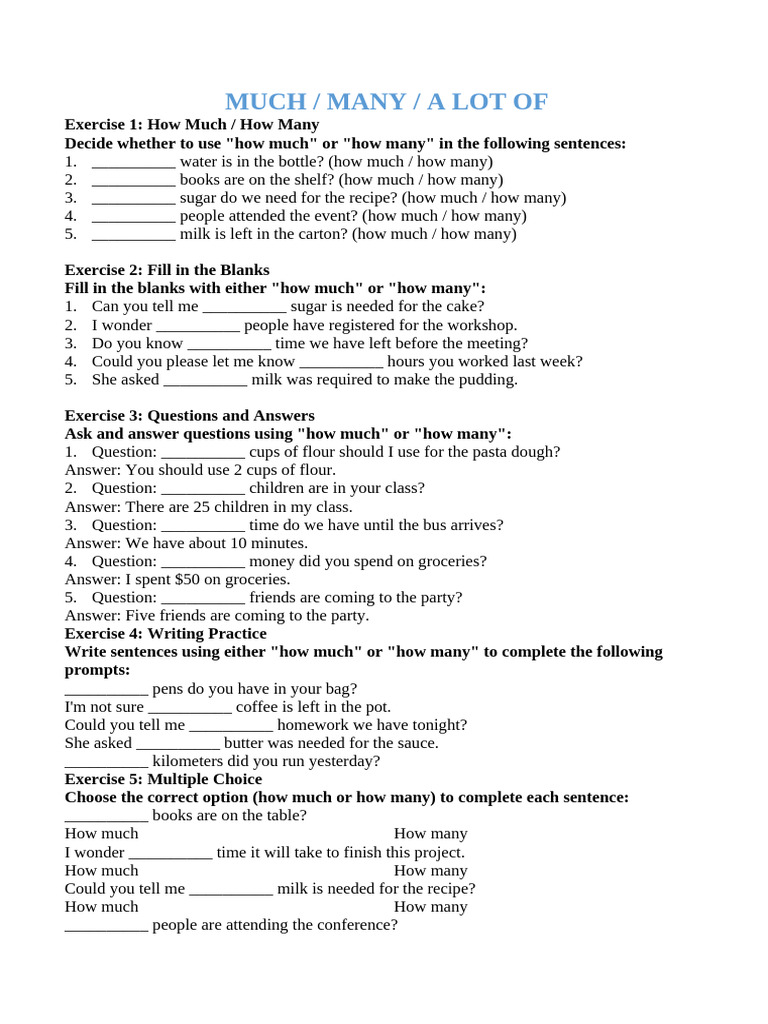 Much many a lot of pdf foods language arts discipline