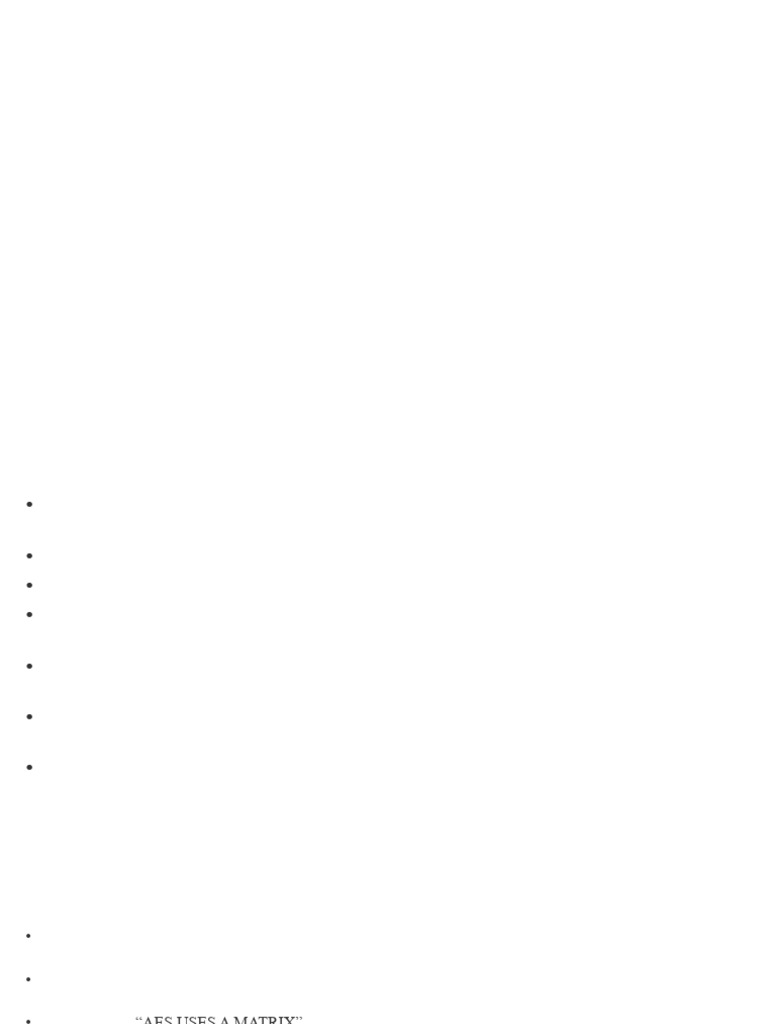 Aes Ppt By Ssn 1 Pdf