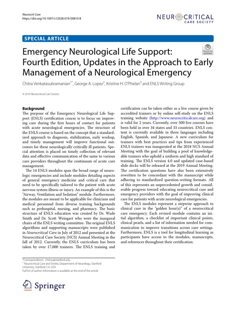 Enls V4 (2019) | PDF