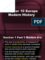 Chapter 10 Europe Modern History