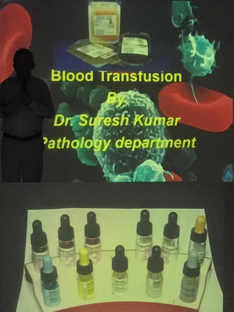 Safe blood transfusion pdf