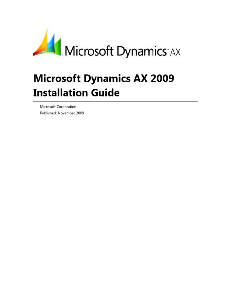 Dynamics Installation Guide | PDF