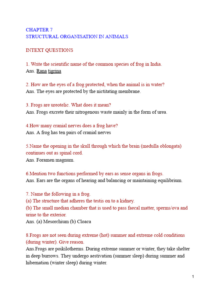 Chapter 7 - Intext Questions | PDF