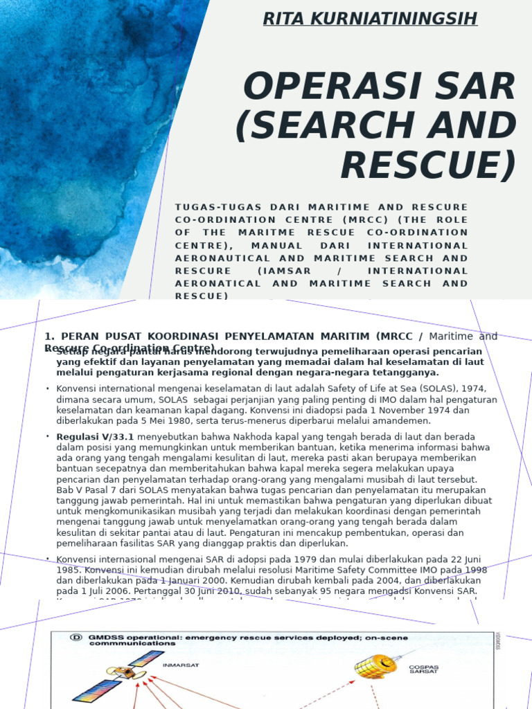Operasi SAR (Search and Rescue) | PDF