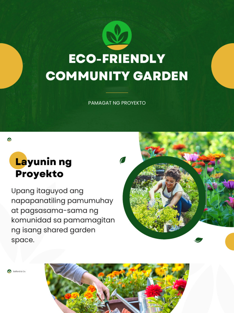 Eco-Friendly Community Garden | PDF