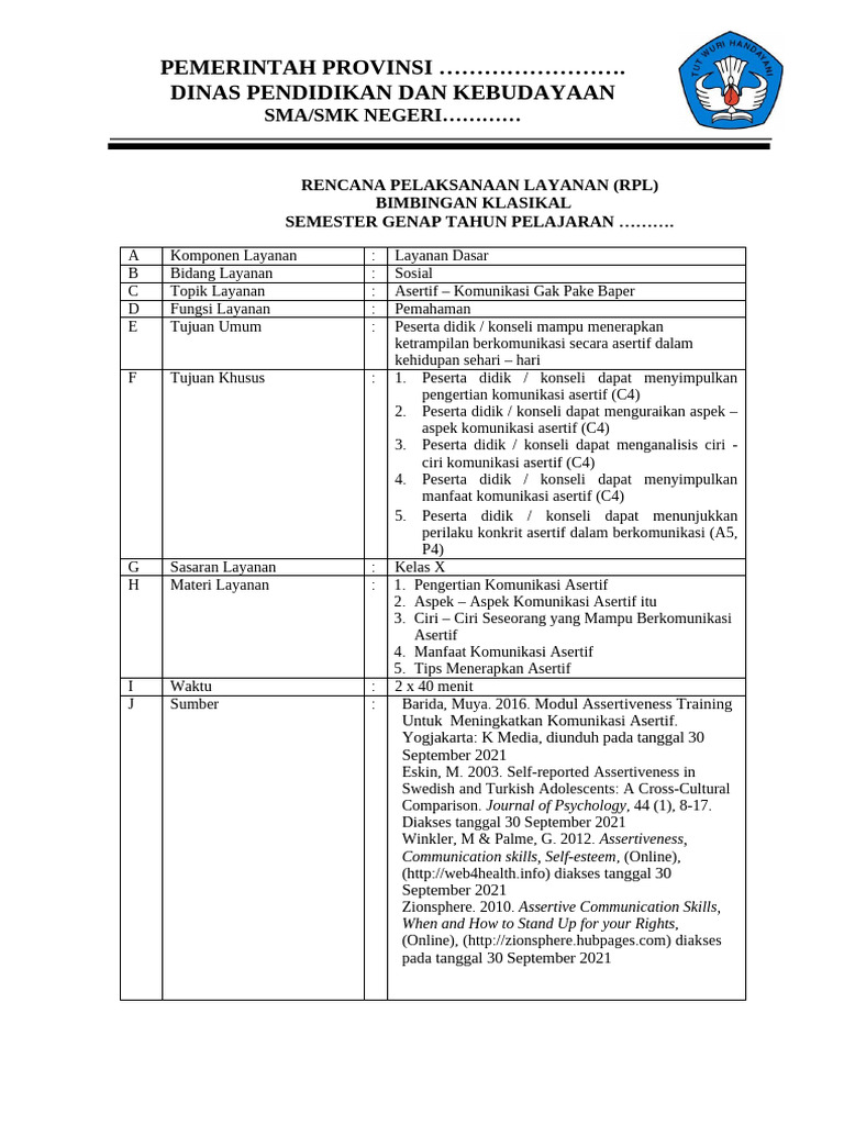 RPL BK | PDF