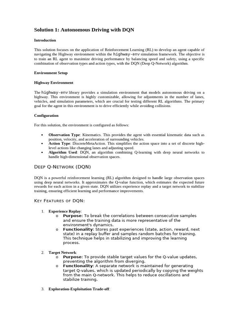 Solution 1 - Reinforcement | PDF