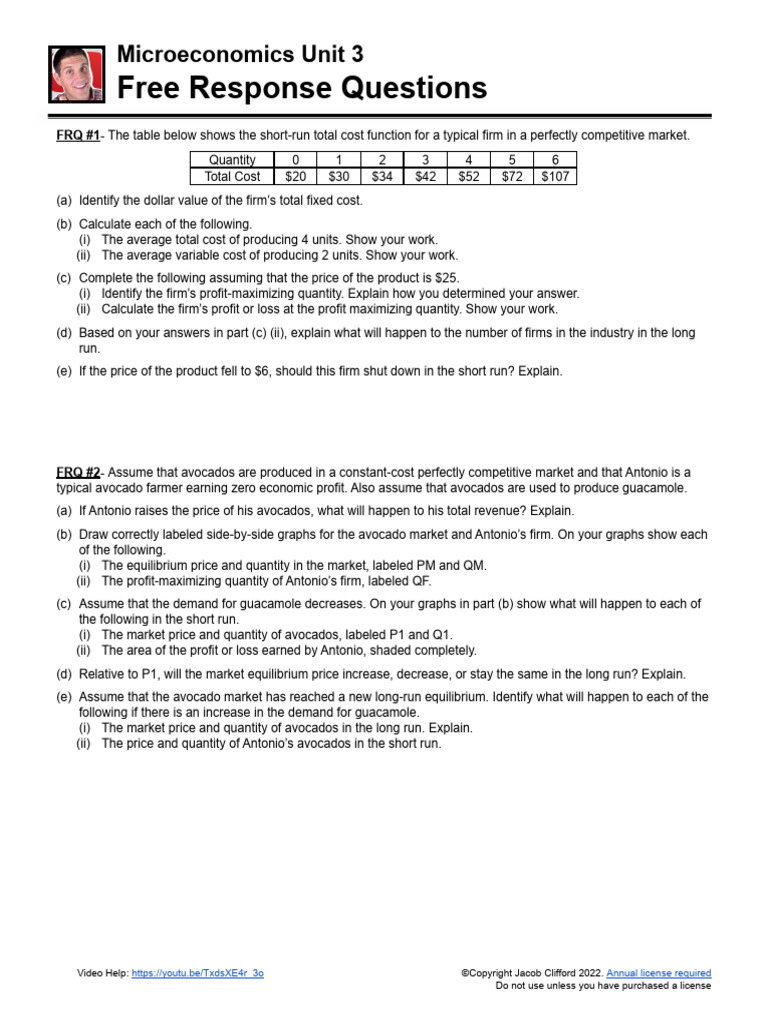 Unit 3 Frqs Pdf