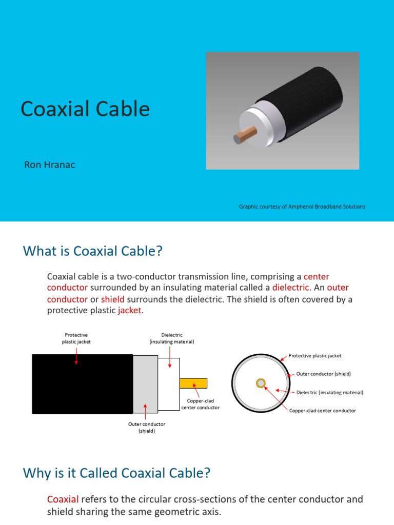 Coaxial Cable 02 2024 | PDF
