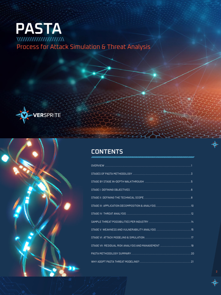 PASTA ProcessforAttackSimulation&ThreatAnalysis | PDF
