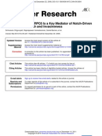 Glioblastoma Growth and Invasiveness Receptor Channel TRPC6 Is A Key Mediator of Notch-Driven