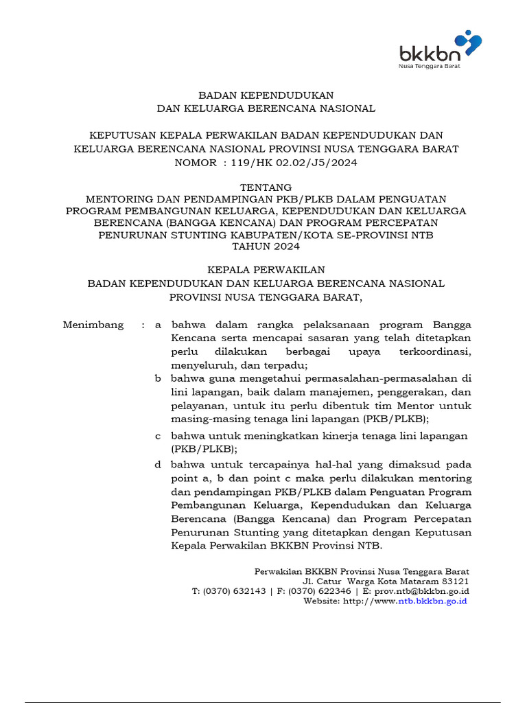 Sk Mentor Pkb Plkb 12 Juni 2024 Pdf