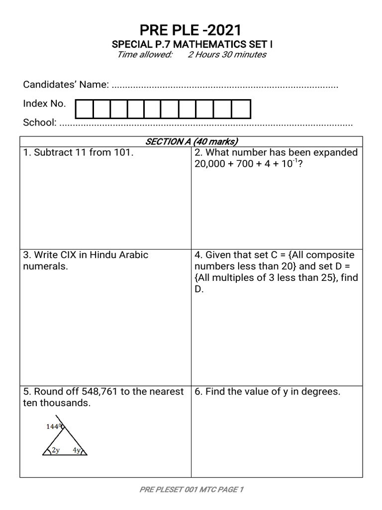 001 MTC | PDF