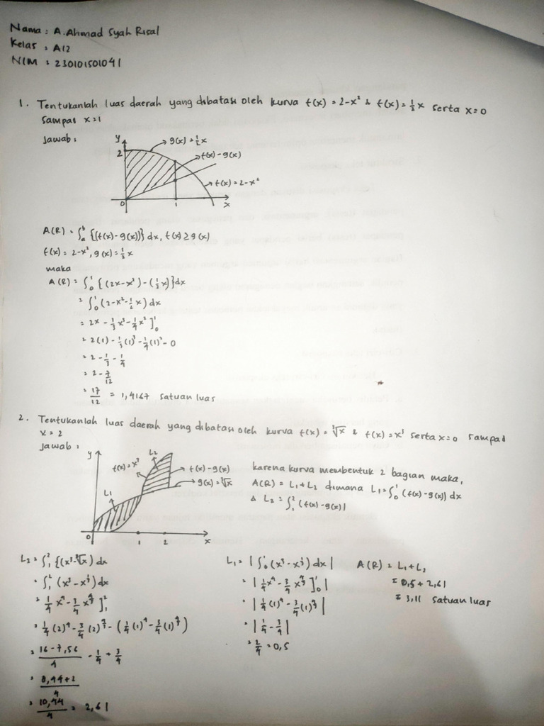 Tugas Kalkulus 2 Pdf