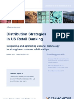 Distribution Strategies in US Retail Banking