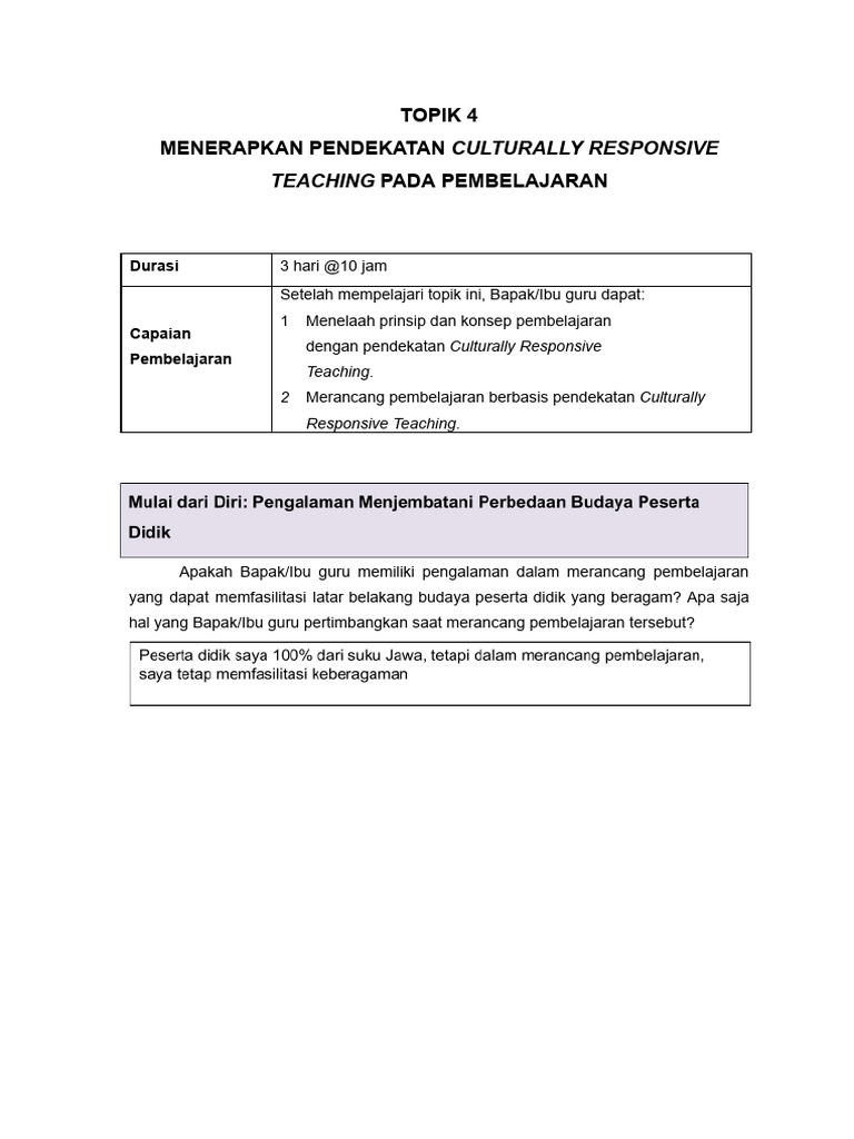 Modul 1 Topik 4 (Modul PPA Umum) - CRT | PDF