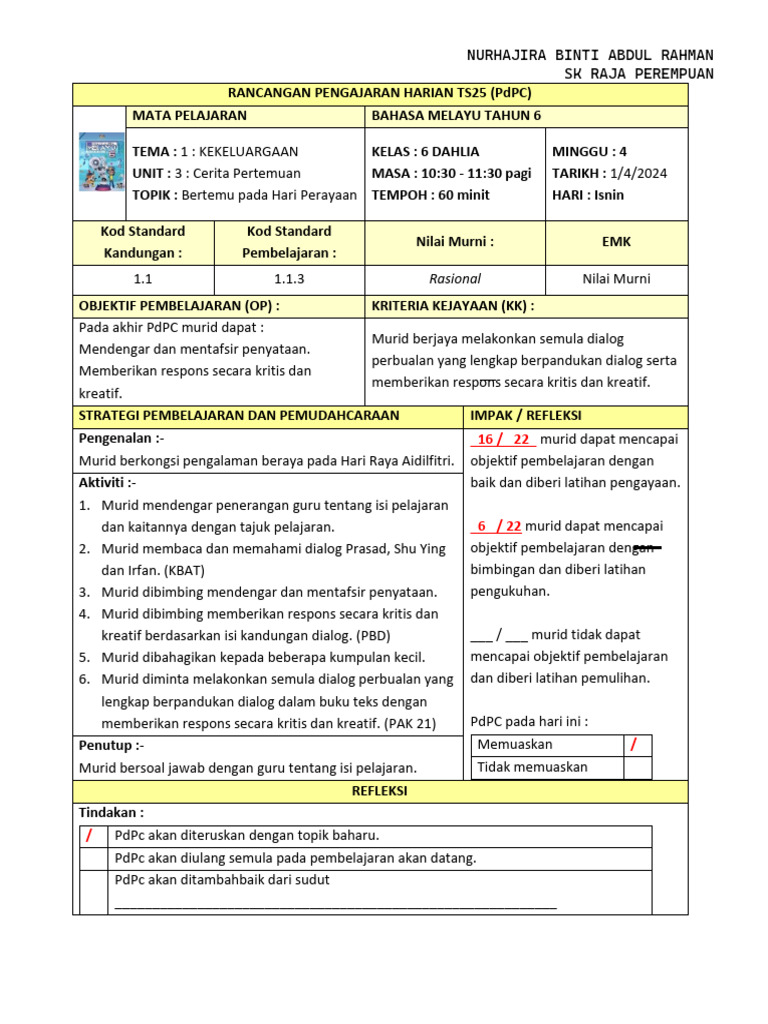 RPH Week 4 | PDF