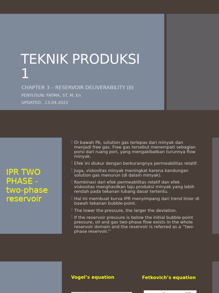 Teknik Produksi I 5 Pdf