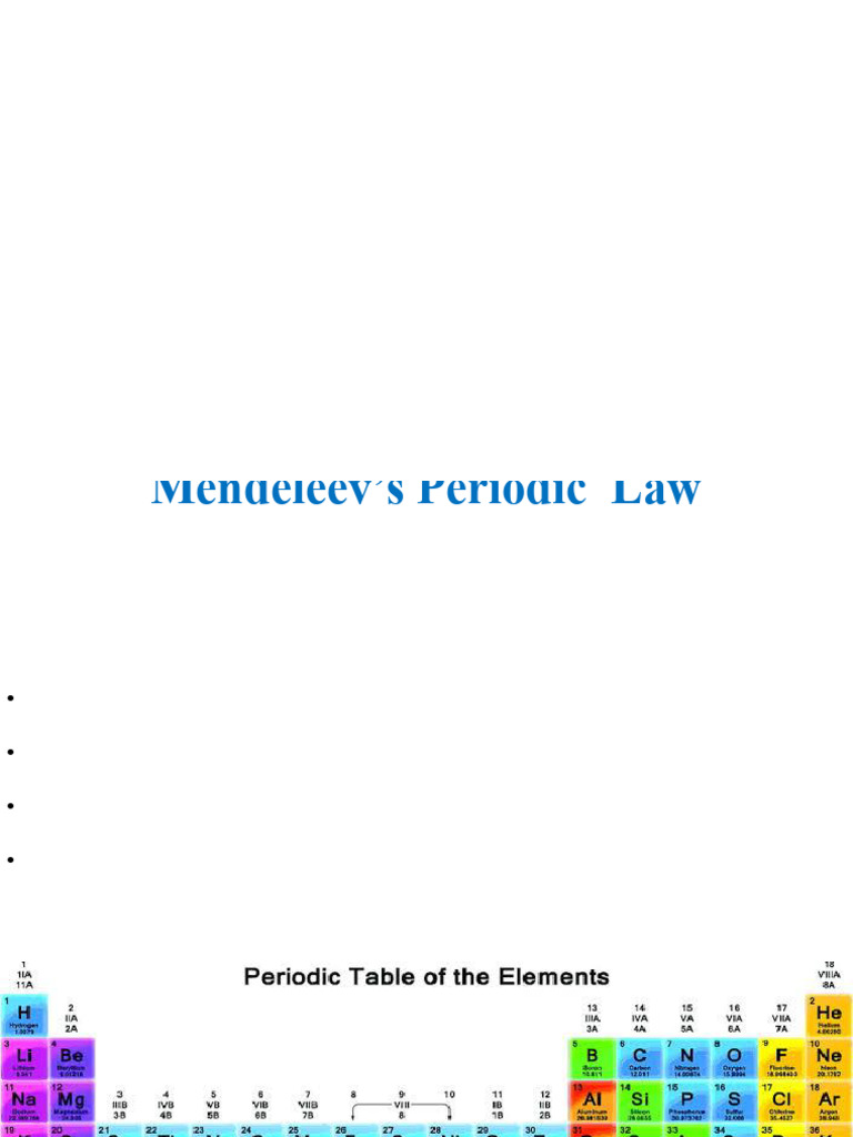 Periodic Table | PDF