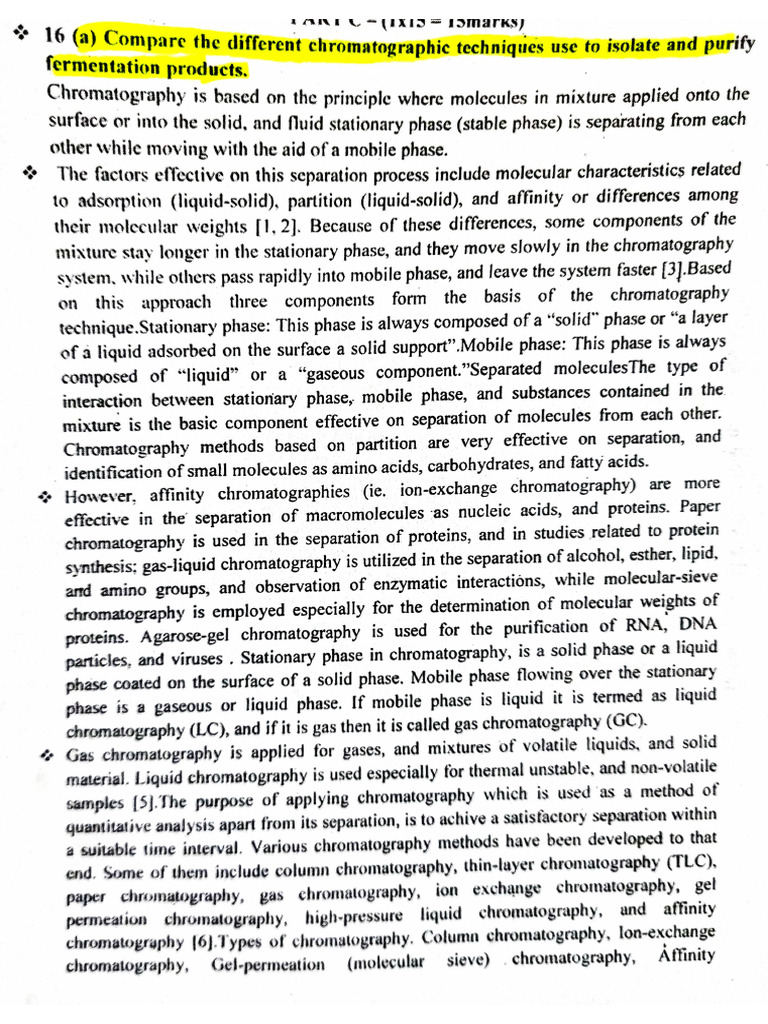 chromatography techniques PDF