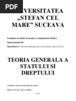 Proiect Teoria Generala A Statului Si A Dreptului - Norma Juridica