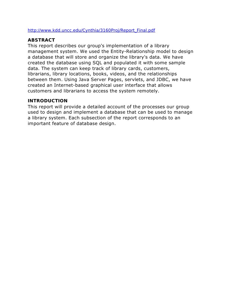 Library Management System Design | PDF | Computers