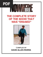 David Allen Rivera - Nowhere Man - The Complete Story of The Show That Was Erased