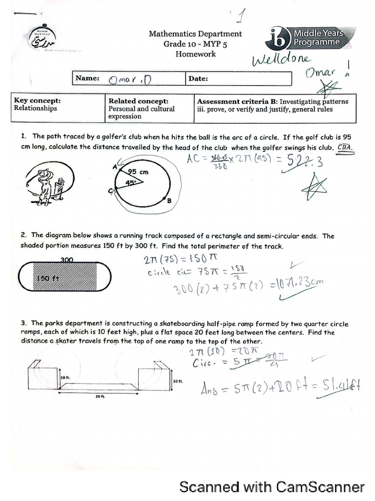 Mathmatics Worksheet 1 | PDF
