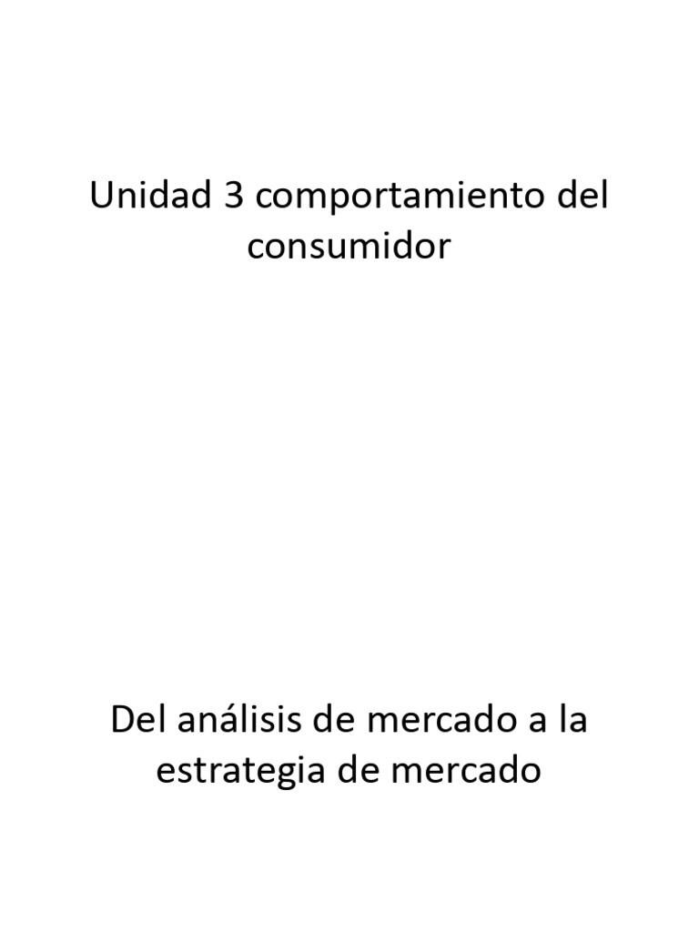 Estrategias de Segmentación del Mercado | PDF | Comportamiento ...