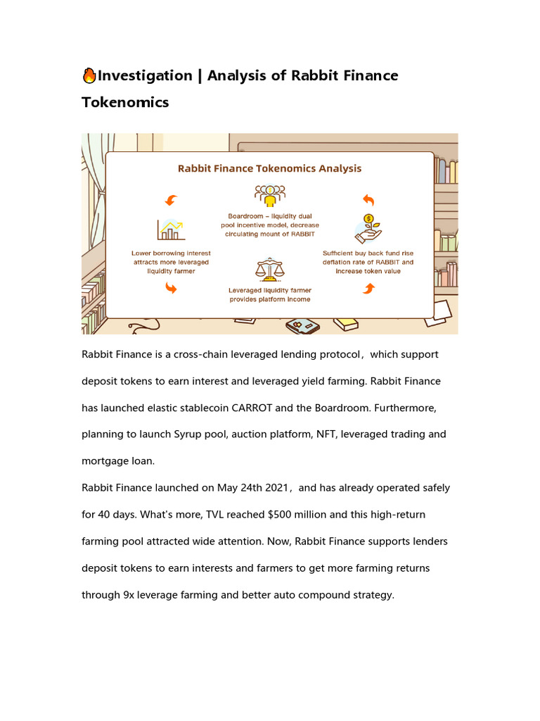 ?investigation Analysis of Rabbit Finance Tokenomics | PDF
