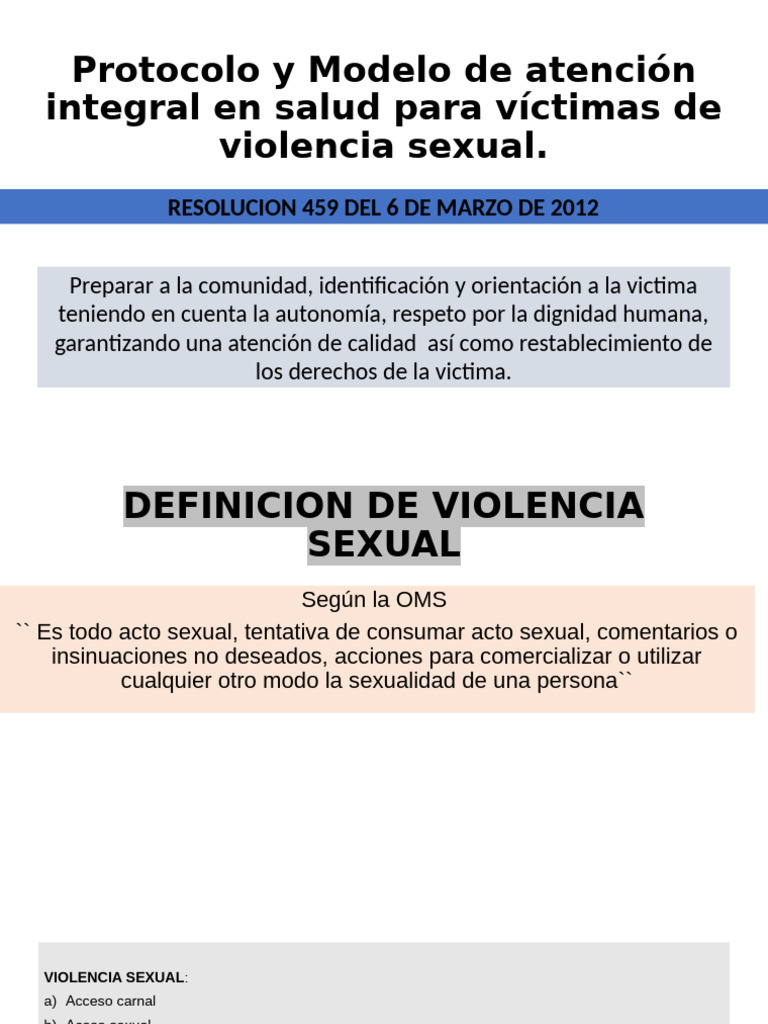 Protocolo y Modelo de Atención Integral en Salud | PDF | VIH | Ciencia ...