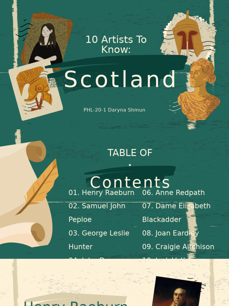 Top 10 Scottish Artists to Know | PDF | Paintings | Art