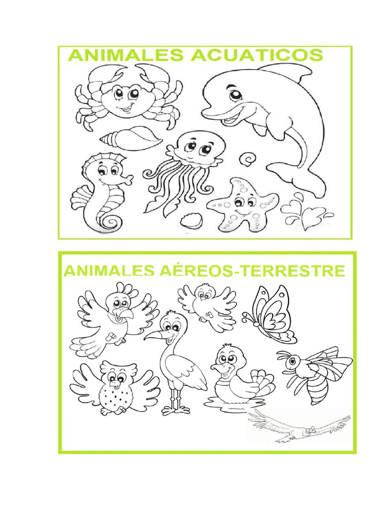 Animales y Su Hábitat | PDF