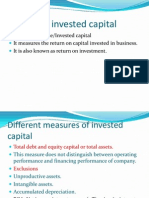 Return on Invested Capital