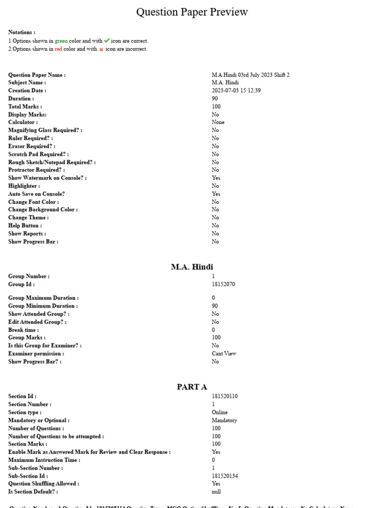 14 QPA M.A. Hindi TSCPGET 2023 NG College Library Nalgonda ELIBRARY