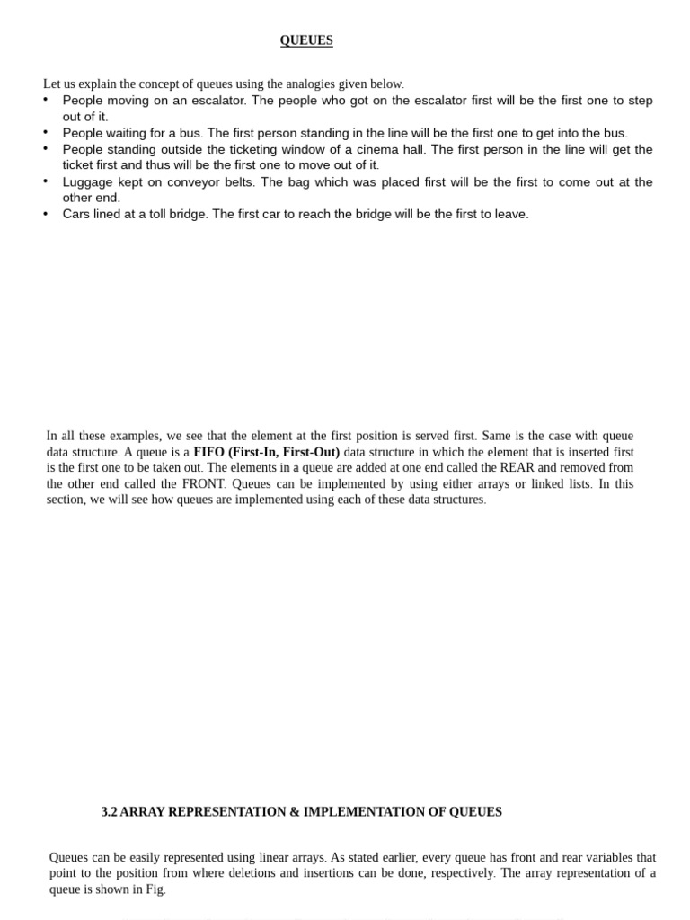 Queue | PDF