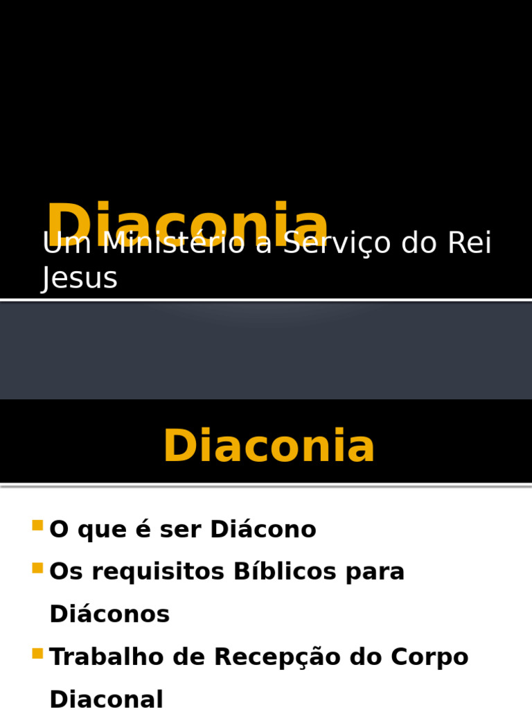 DIACONIA | PDF