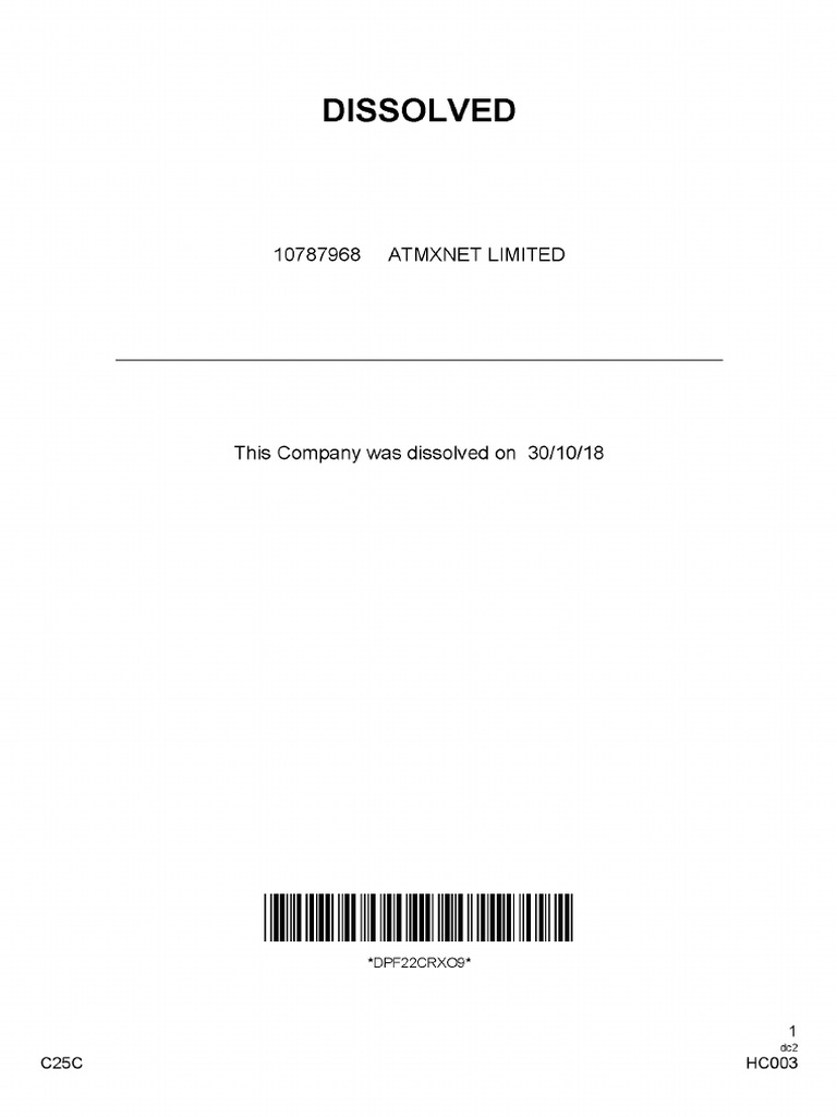 Companies house document pdf