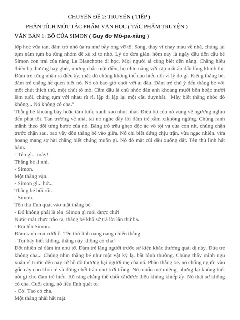 CHUYÊN ĐỀ 2 (TIẾP) | PDF