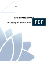 Information Pack Applying For Jobs at NSW Maritime