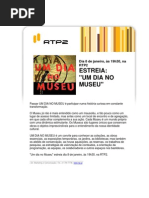 Estreia - Um Dia No Museu