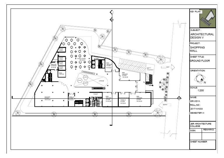 Architectural Design V: Ground Floor | PDF