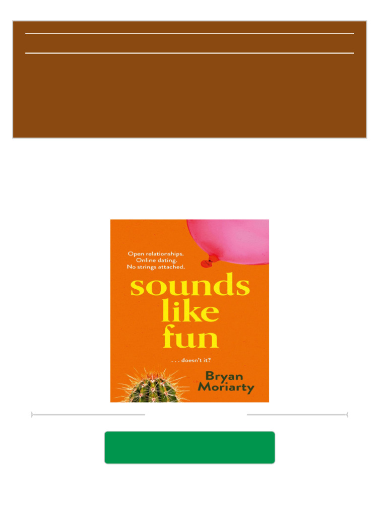 Pdf sounds like fun 1st edition bryan moriarty download pdf